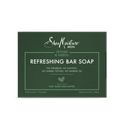 SheaMoisture Mens Refreshing Bar Soap Vetiver & Neroli, 8 oz 2 Bars