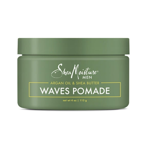SheaMoisture Men's Waves Pomade Argan Oil and Shea for Men's with Shea Butter 4 oz