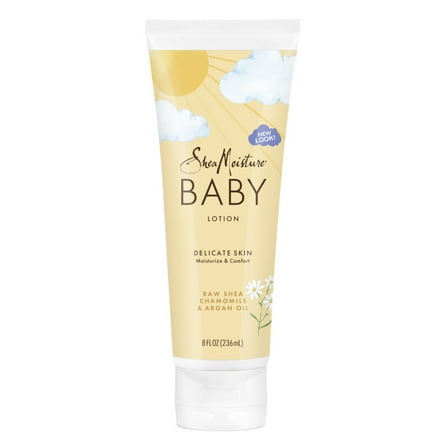 SheaMoisture Moisturizing Baby Lotion Raw Shea, Chamomile and Argan Oil, 8 oz