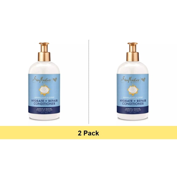 SheaMoisture Moisturizing Conditioner Hydrate + Repair Sulfate-Free Damaged Hair 13 oz - 2 Pack