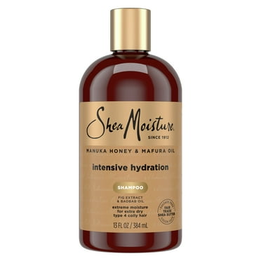 SheaMoisture Moisturizing Intensive Hydration Daily Shampoo Manuka Honey & Mafura Oil Curly, 13 oz