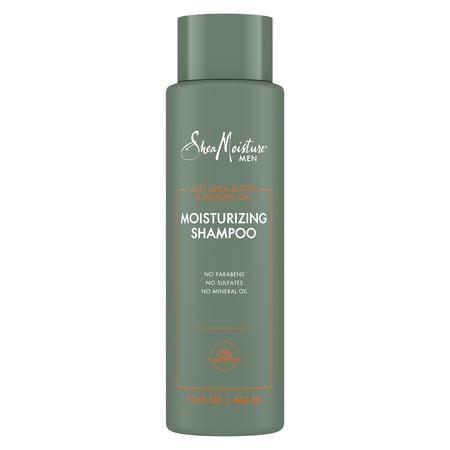 SheaMoisture Moisturizing Shampoo For Dry Hair Raw Shea Butter And Mafura Oil Sulfate Free Hydrating Shampoo ,15 oz