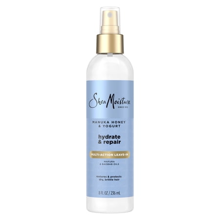SheaMoisture Multi-Action Leave-In Conditioner Manuka Honey and Yogurt, 8 oz