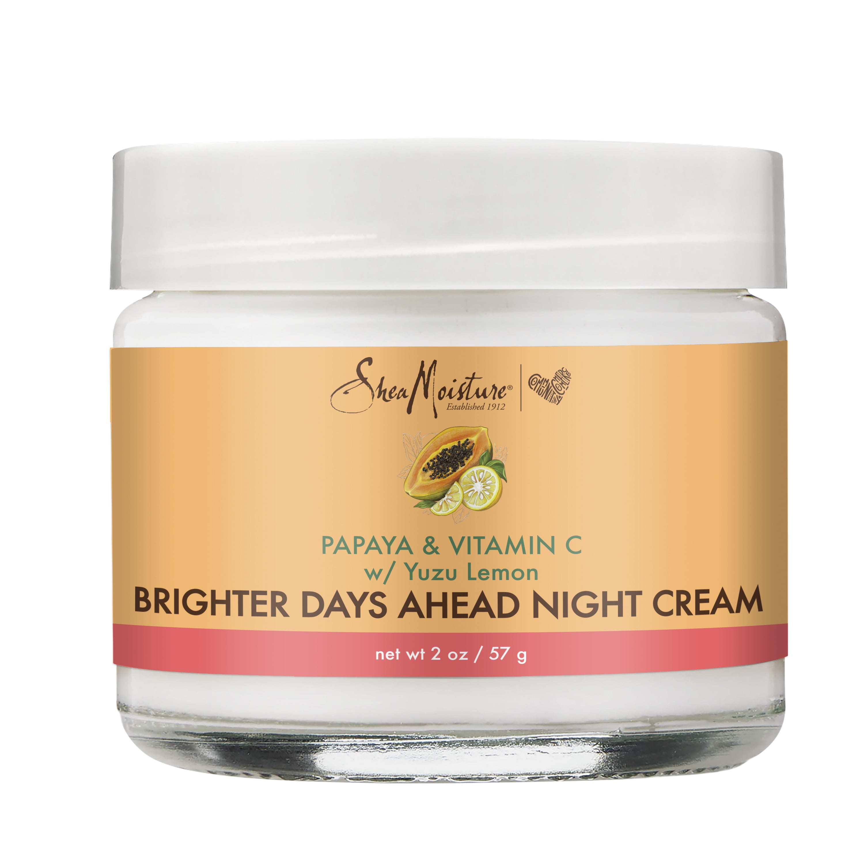 SheaMoisture Night Cream Papaya and Vitamin C, 2 oz