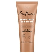 SheaMoisture Plant Based Womens Deodorant Cream Coconut & Hibiscus, 2.5 oz
