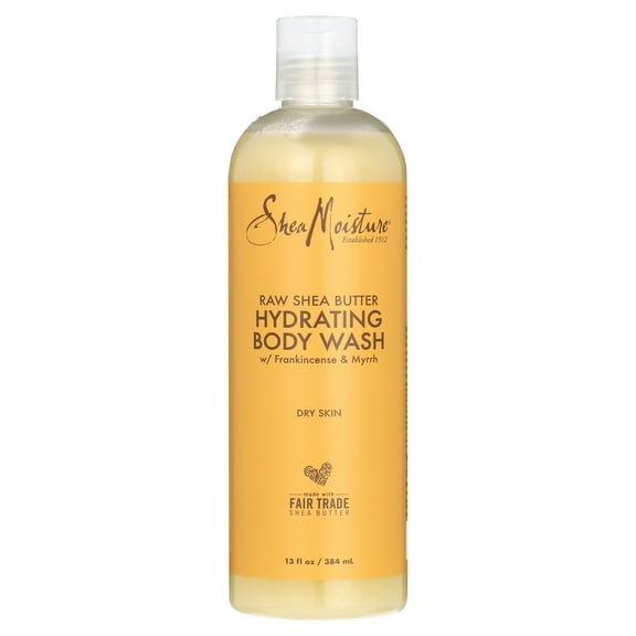 SheaMoisture Raw Shea Butter Body Wash, 13 fl oz