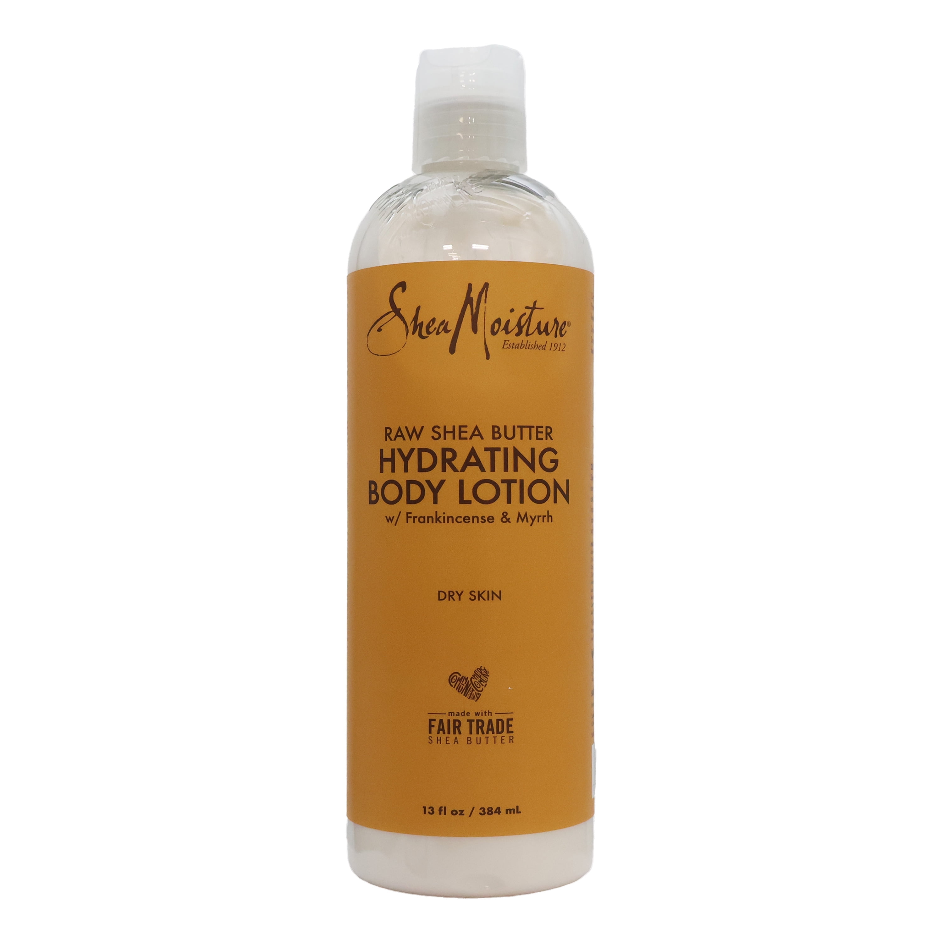 SheaMoisture Raw Shea Butter Hydrating Body Lotion (13 oz, Pack of 2) – Deep Moisture for Dry Skin, Fair Trade Shea Butter, Paraben-Free, Daily Use Moisturizer