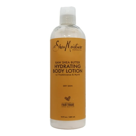 SheaMoisture Raw Shea Butter Hydrating Body Lotion (13 oz, Pack of 2) – Deep Moisture for Dry Skin, Fair Trade Shea Butter, Paraben-Free, Daily Use Moisturizer