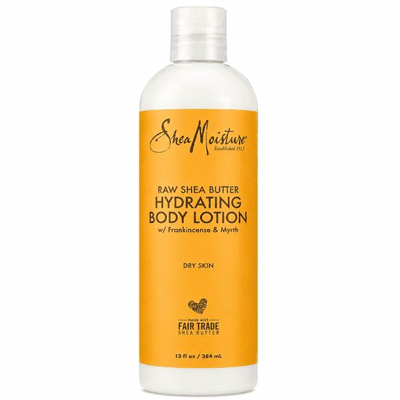 Sheamoisture Raw Shea Butter Body Lotion, Anti-Aging - 13 Oz