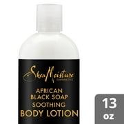 SheaMoisture Soothing Body Lotion African Black Soap, 13 fl. Oz.