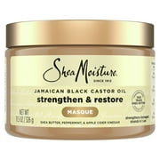 SheaMoisture Strengthen and Restore Hair Mask with Shea Butter, 11.5 oz