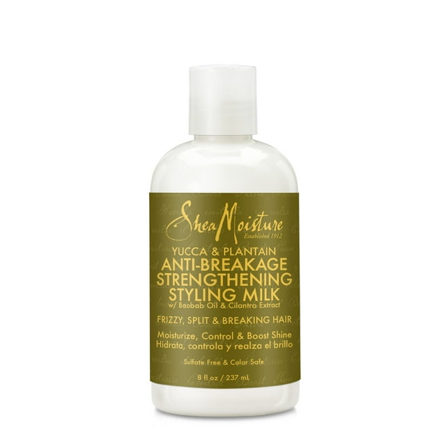 SheaMoisture Styling Milk Heat Protectant for Frizz Yucca & Plantain