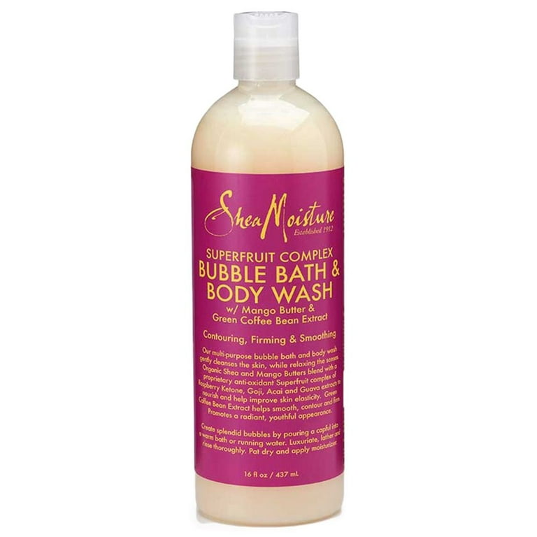 SheaMoisture African SuperFruit Complex Bubble Bath & Body