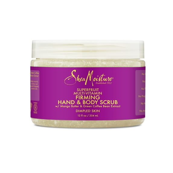 SheaMoisture SuperFruit Complex Hand & Body Scrub, 12 oz
