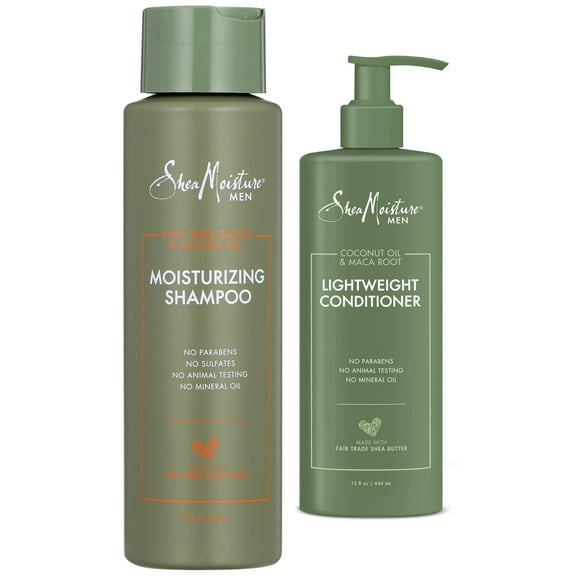SheaMositure Shampoo and Conditioner Mens 15 oz ea