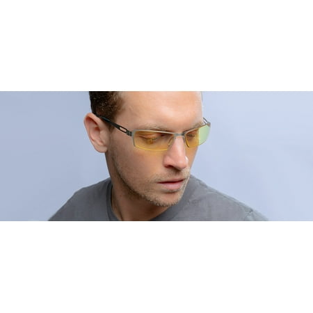 Gunnar G0005-C001-N-A Sheadog Onyx Frame Computer Glasses w/ Amber Lens