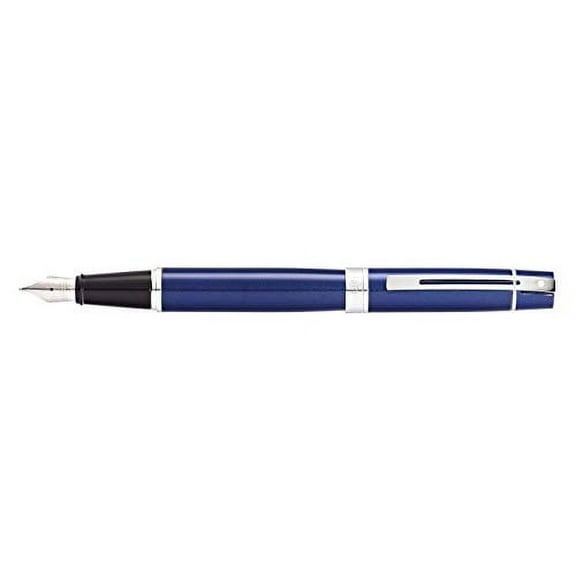 Sheaffer E0934153 300 Fountain Pen, Glossy Blue, Medium