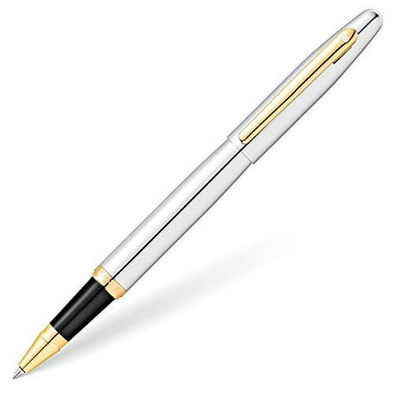 Sheaffer E1942251 VFM Polished Chrome Finish Barrel Rollerball Pen