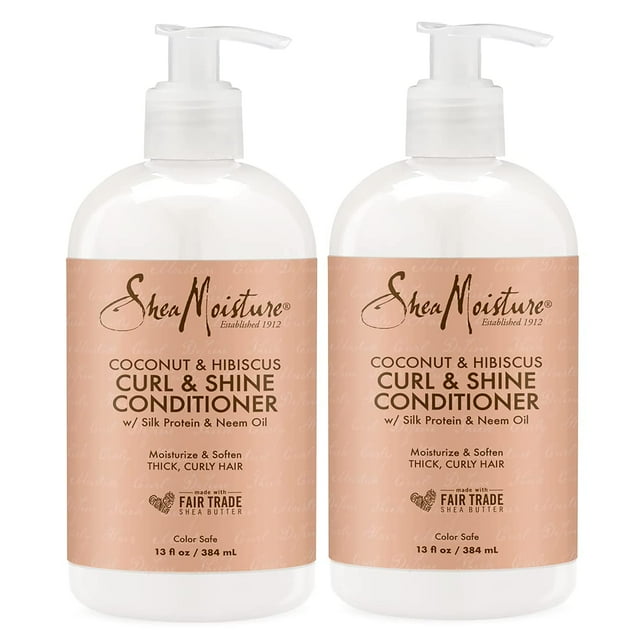 Sheamoisture Curl And Shine Conditioner For Thick, Curly Hair Coconut