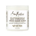 thumbnail image 1 of SheaMoisture Daily Hydration CrÃ¨me Sugar Scrub Care for Dry Skin 100% Virgin Coconut Oil Acacia Senegal Exfoliating Scrub, Coffee, 8 Oz, 1 of 7