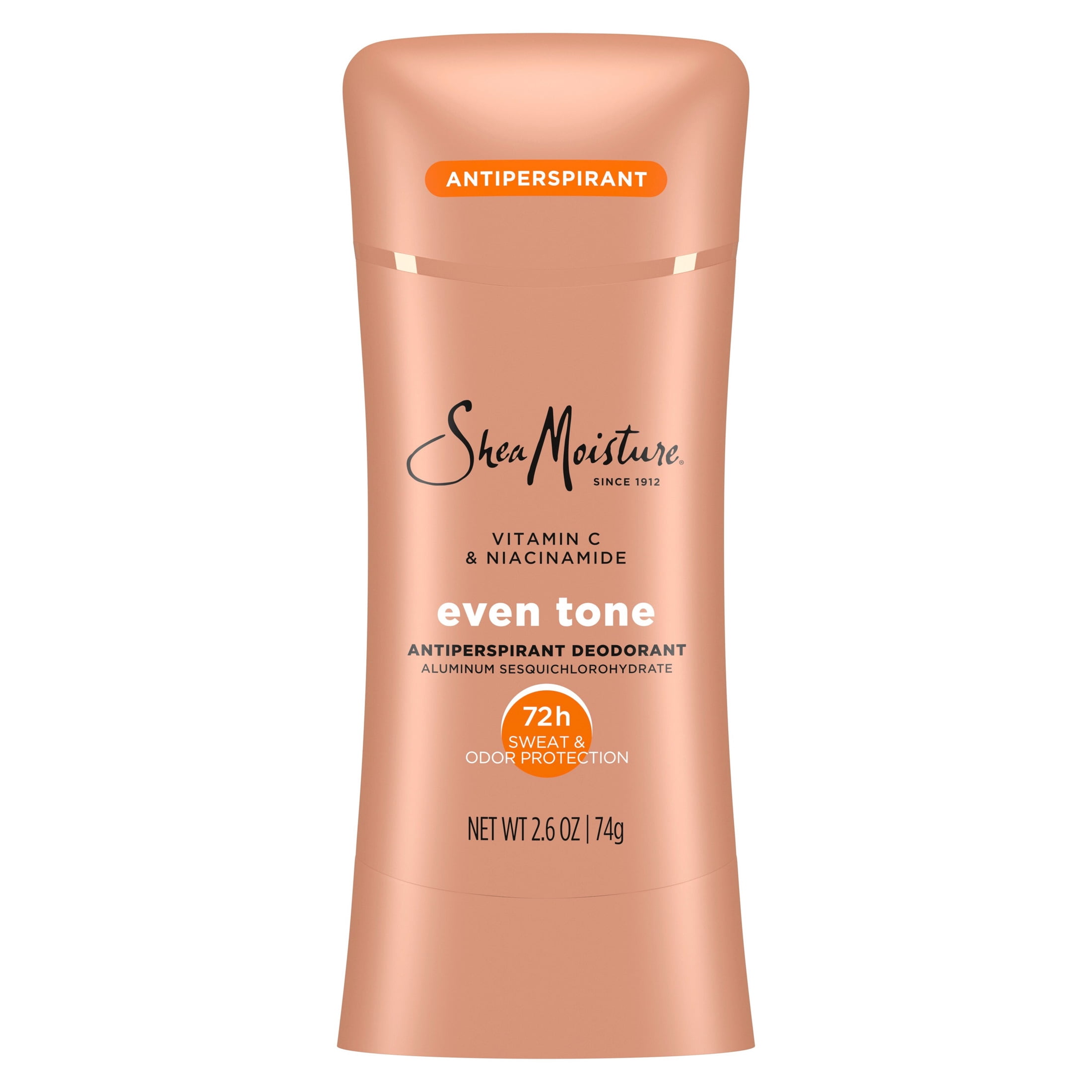 SheaMoisture Antiperspirant Deodorant Stick For 48HR Sweat & Odor Protection Even Tone With No Parabens & No Mineral Oil ,2.6 oz