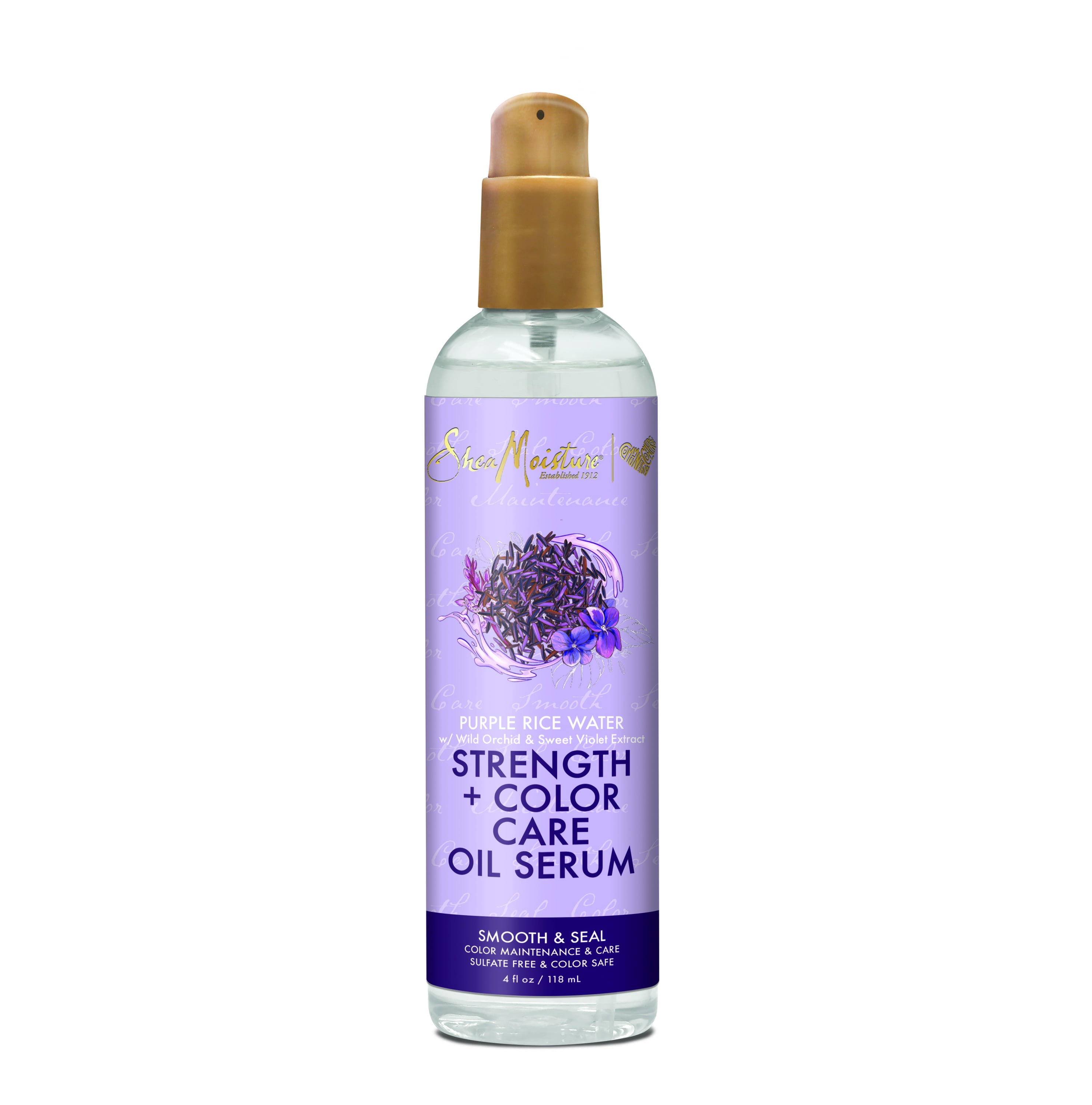 SHEA MOISTURE Purple Rice Water Strength + Color Care Oil Serum (4oz) SHEA MOISTURE Purple Rice Water Strength + Color Care Oil Serum (4oz)