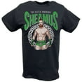 thumbnail image 1 of Sheamus The Celtic Warrior Pose Black T-shirt, 1 of 4