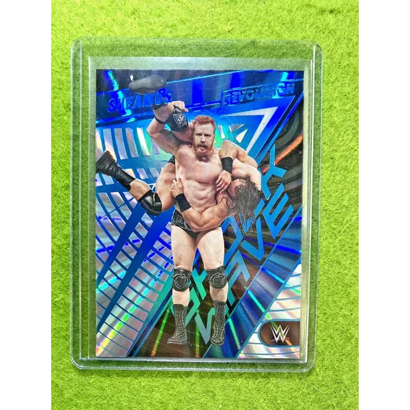 Sheamus WWE REVOLUTION SUNBURST PRIZM # /99 SP CARD 2023 SHEAMUS WWE SHOCK WAVE
