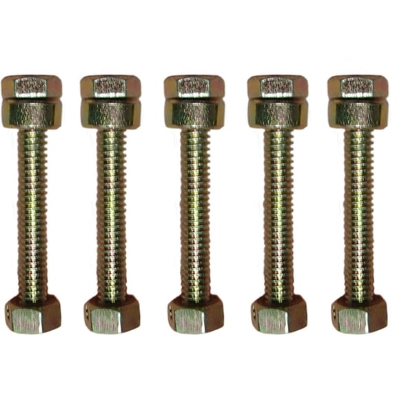 RAParts 5 Snowblower Shear Pins LockNuts Spacers Fits AYP Fits Craftsman 22" 23" 24" 25" 27" 9524MA