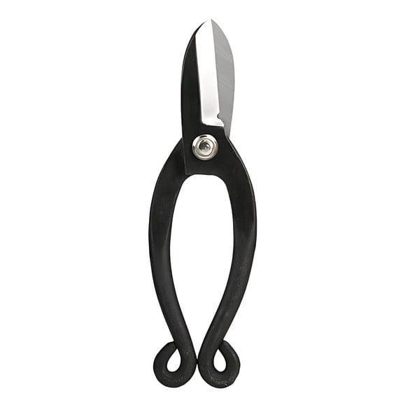 Shears, 6.5 in / 165 mm Japanese Pruning Shears, Steel Flower Shears with 1.8 in / 45 mm Blade, All-Black Floral Scissors for Ikebana, Bonsai, and Flower Arrangement