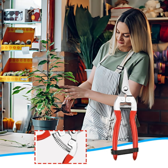 Shears Garden Plants Pruning Shears, Garden Snips and Pruners Garden Tools, Garden Pruning Tools Flower Trimmer, Flower Cutter Plants Cutter Scissors(1PC)