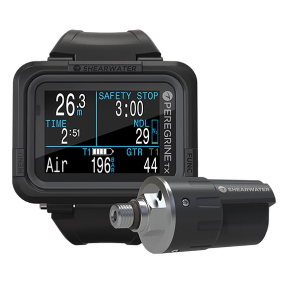 Shearwater Peregrine TX Wrist Dive Computer with Smart AI Transmitter