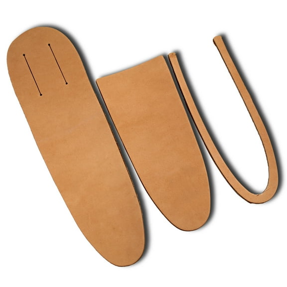 Sheath Kit #14 - Leather - for knives with blades up to 2 3/8 wide by 7" long