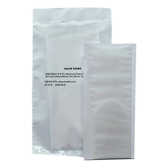 Sheathes Ultrasound Probe Cover 1 X 9 Inch 20080, 60 per Box