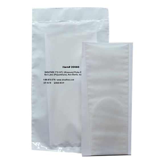 Sheathes Ultrasound Probe Cover 1 X 9 Inch 20080, 60 per Box