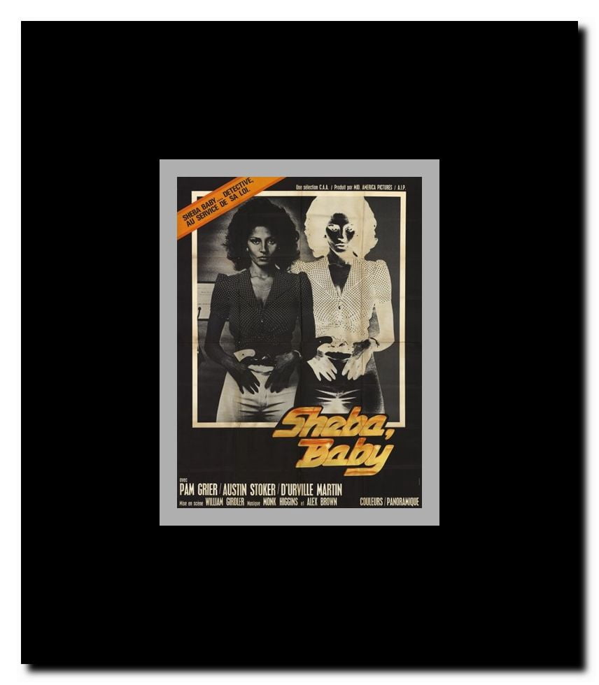 Sheba Baby Framed Movie Poster