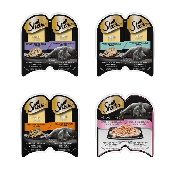 Sheba Meow Mixologist: Flavor Tasting Flight 12 Variety Pack
