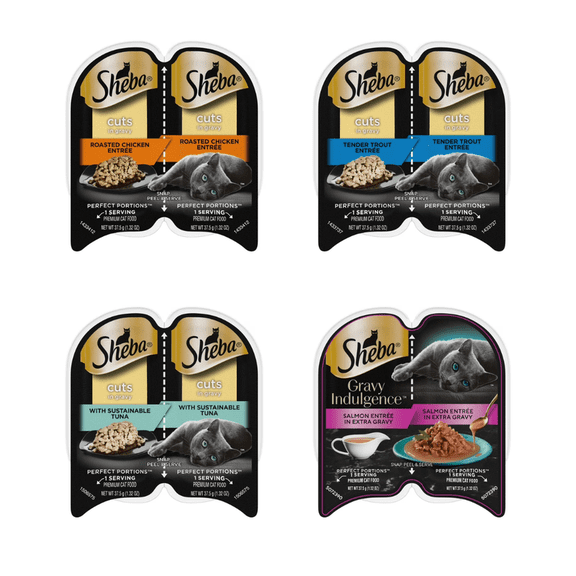 Sheba Midnight Morsels  12 Variety Pack