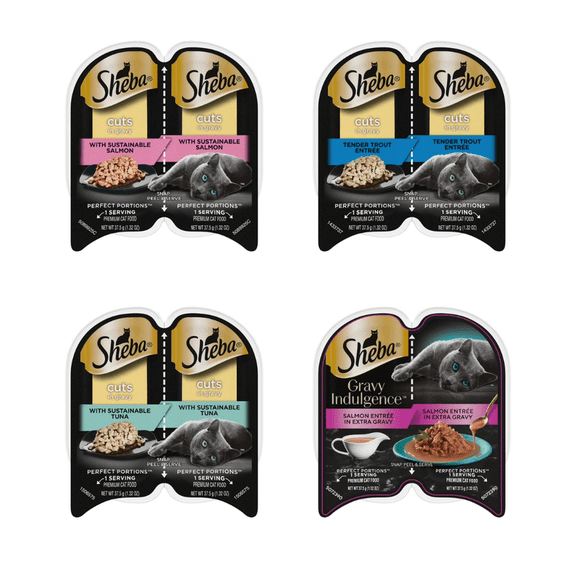 Sheba Urban Feast: City Cat Favorites 12 Variety Pack