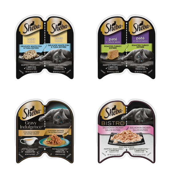 Sheba Velvet Select: Ultra Smooth Pat 12 Variety Pack