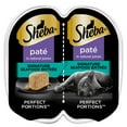thumbnail image 1 of Sheba Wet Cat Food Pate, Signature Seafood Entree, 2.6 oz Perfect Portions Twin Pack Tray, 1 of 13