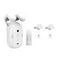 Shebeky 1/2Pcs Automatic Curtain Opener Robot Timer Light Sensor App