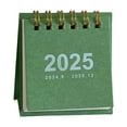 Shebeky 2025 Mini Desk Calendar Standing Flip Desktop Calendar Daily
