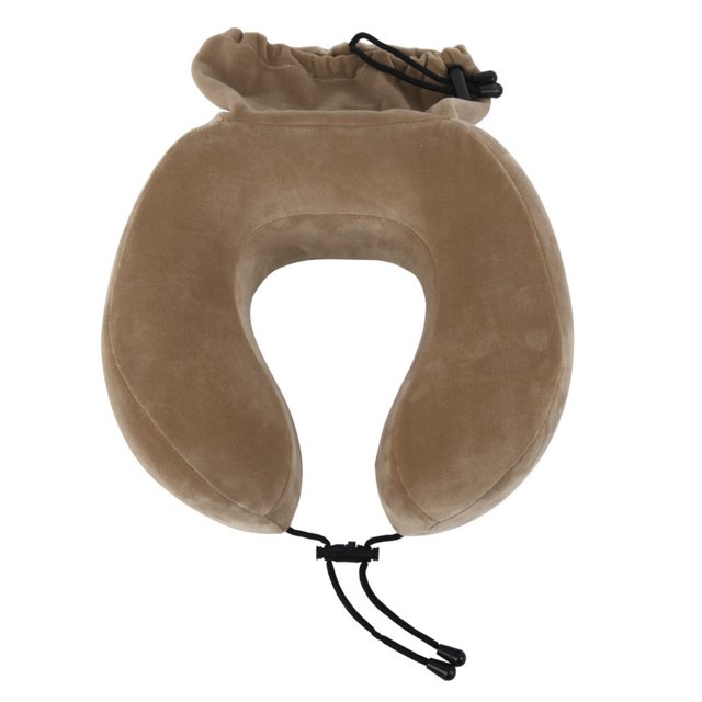 Shebeky Neck Pillow with Zipper Ergonomic Design NonFading Breathable