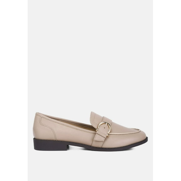 Sheboss Buckle Detail Loafers