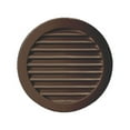 thumbnail image 1 of Shed 6" Round Plastic Wall Vent Brown, 1 of 3