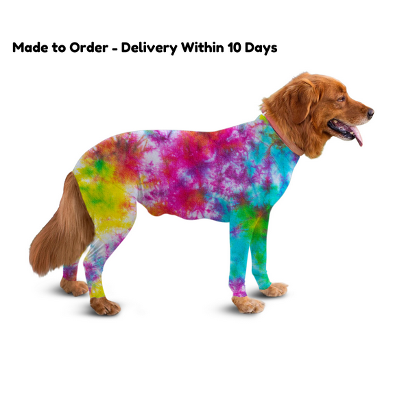 Shed Defender Original Dog Onesie for Dog Shedding, Seen on Shark Tank, Lightweight Breathable, Bodysuit for Dogs, Recovery Suit, Jumpsuit, Dog Body Suit, Shed Shirt, Post Surgery Onesie, Vet Approved