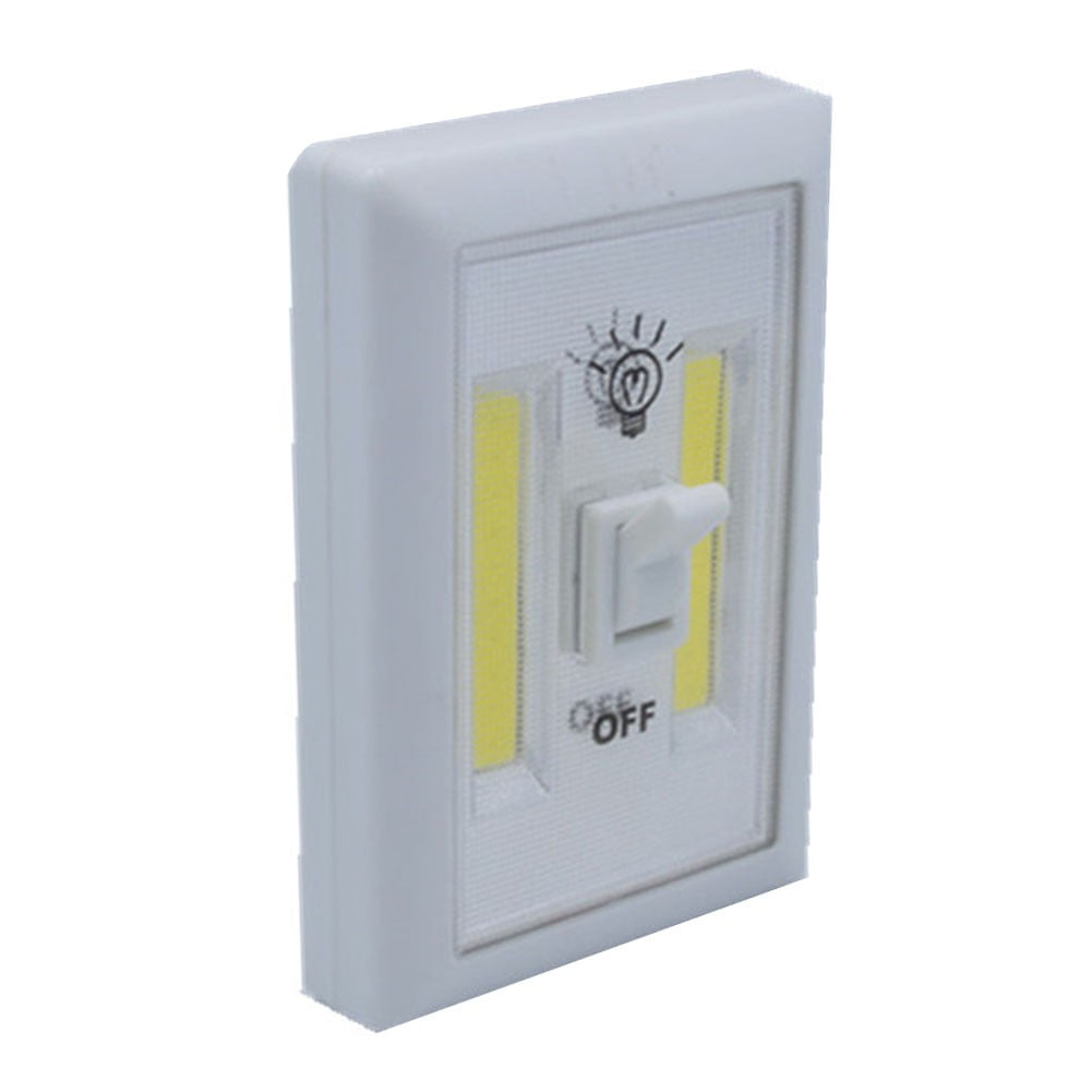 Shed Garage COB LED Wireless Battery Operated Light Switch with On Off
