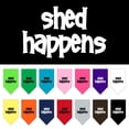 thumbnail image 1 of Pet and Dog Bandana Screen Printed, "Shed Happens", 1 of 10