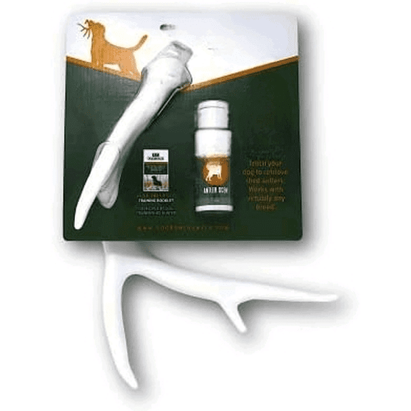 Shed Hunting Dog Training Kit Train Your Puppy to Find Deer Antlers - Includes 2 oz Scent for Nosework & Flexible Floating Dummy for Retrieving - Perfect for Whitetail Hunters$$Other